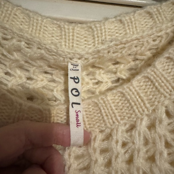 POL Cream Knit Sweater - Picture 2 of 4
